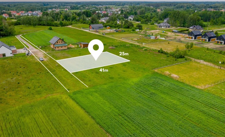 działka na sprzedaż - Zabłudów (gw), Skrybicze
