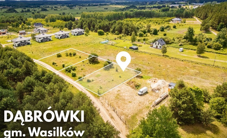 działka na sprzedaż - Wasilków (gw), Dąbrówki